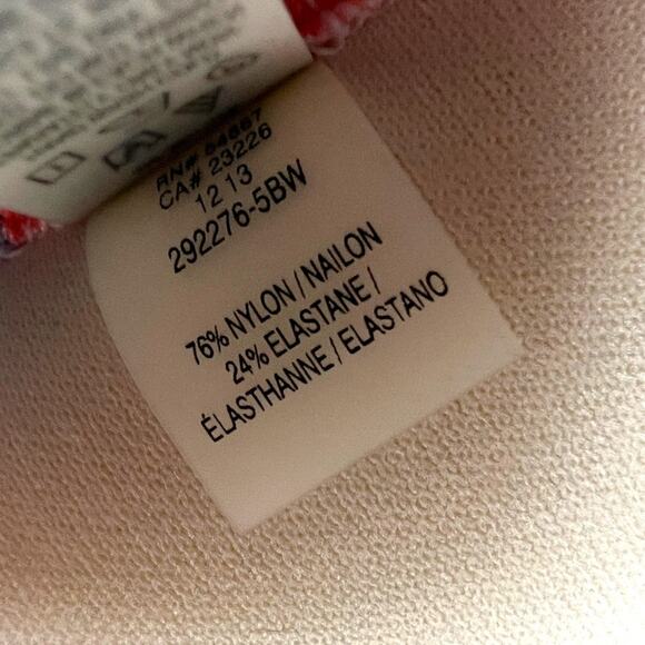 Victoria's Secret Bikini Top Padded Triangle Women's M Paisley Green Orange Blue - Picture 8 of 9